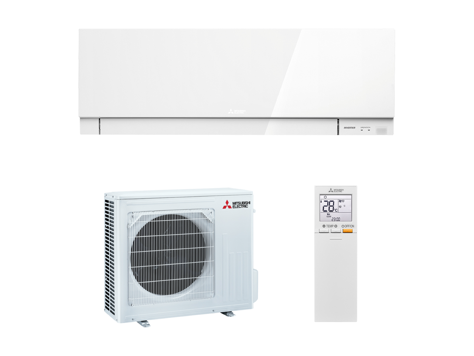 Mitsubishi Electric EF50 Designer Smart High Wall Heat Pump